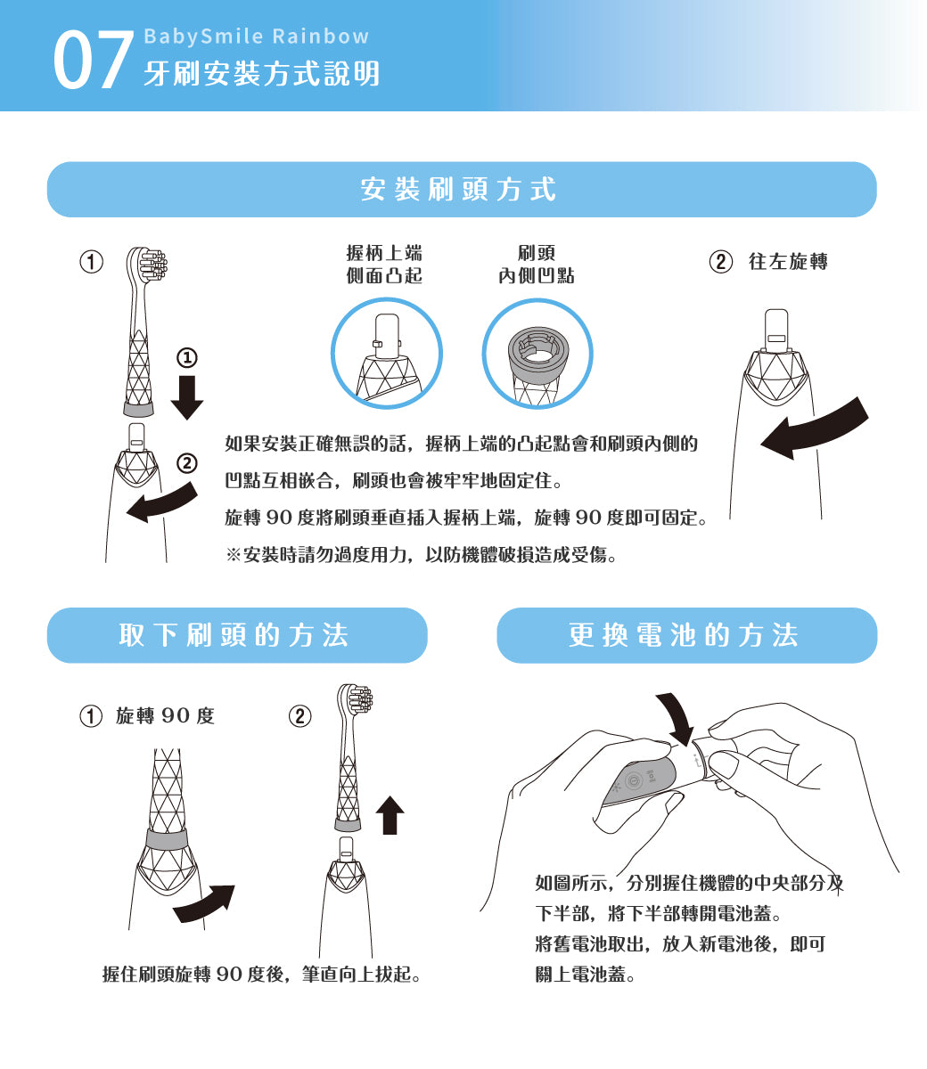 Babysmile 电动牙刷